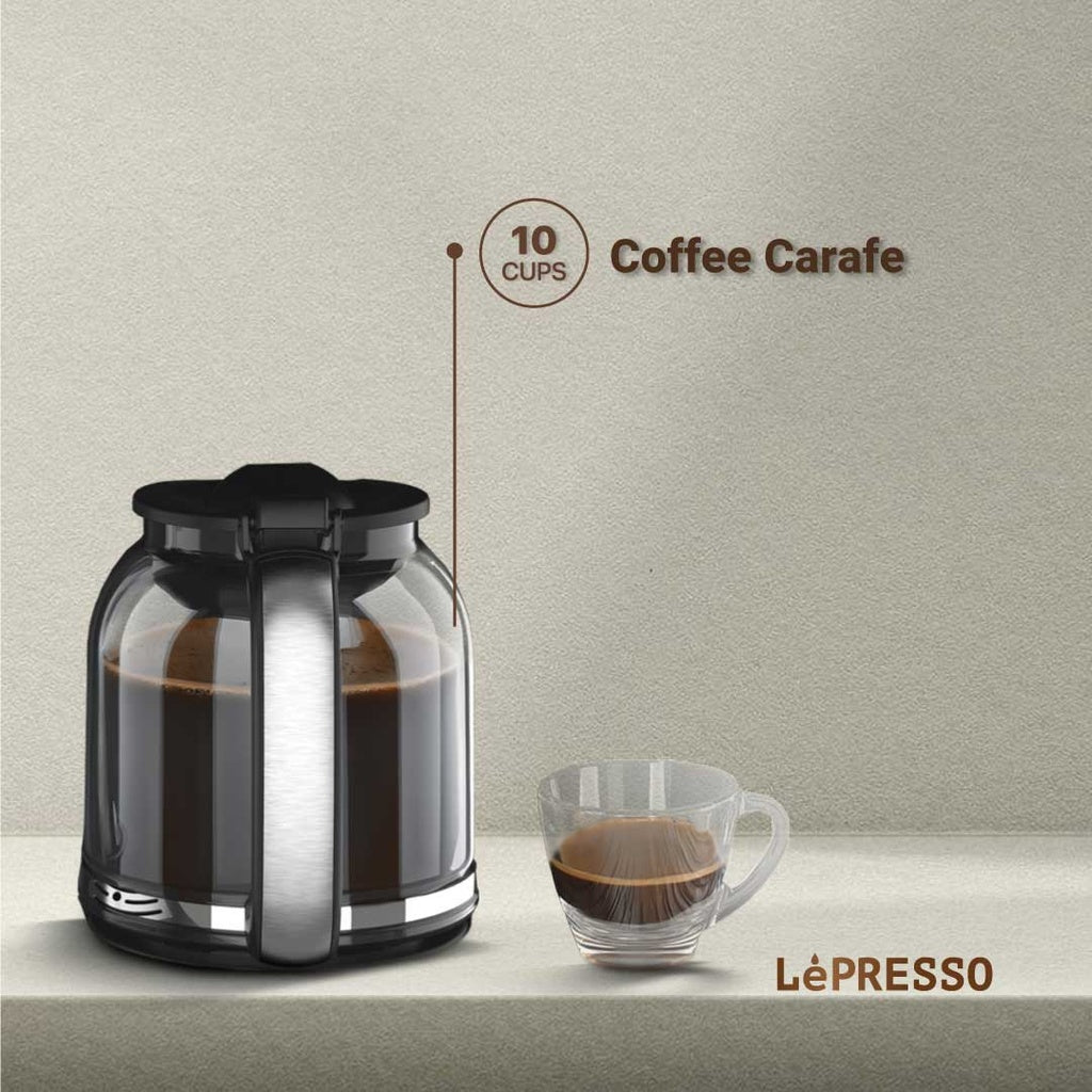 ماكينة تحضير القهوة والإسبريسو من LePresso Dual Brew
