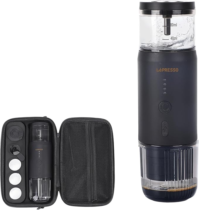 LePresso Portable Espresso Machine With Thermal Meter
