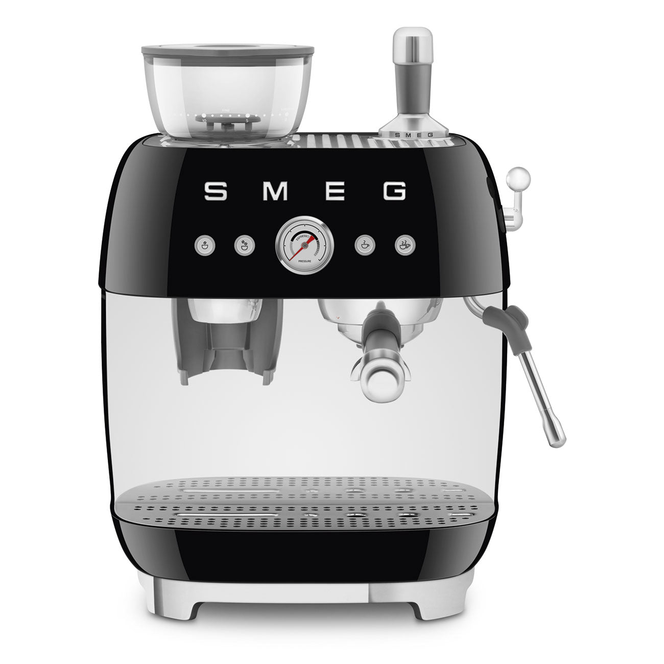 SMEG Manual Espresso Coffee Machine With Built-in Grinder