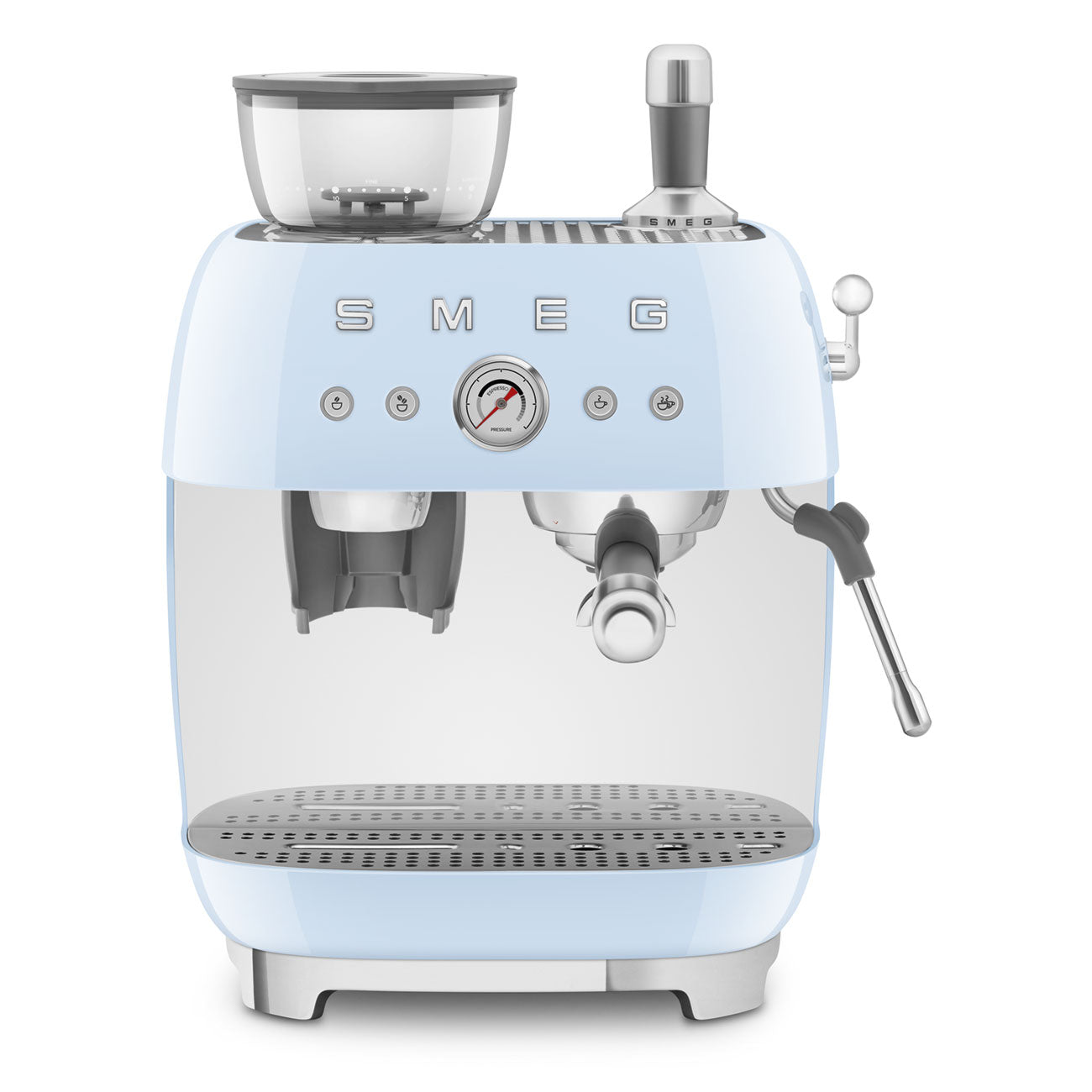 SMEG Manual Espresso Coffee Machine With Built-in Grinder