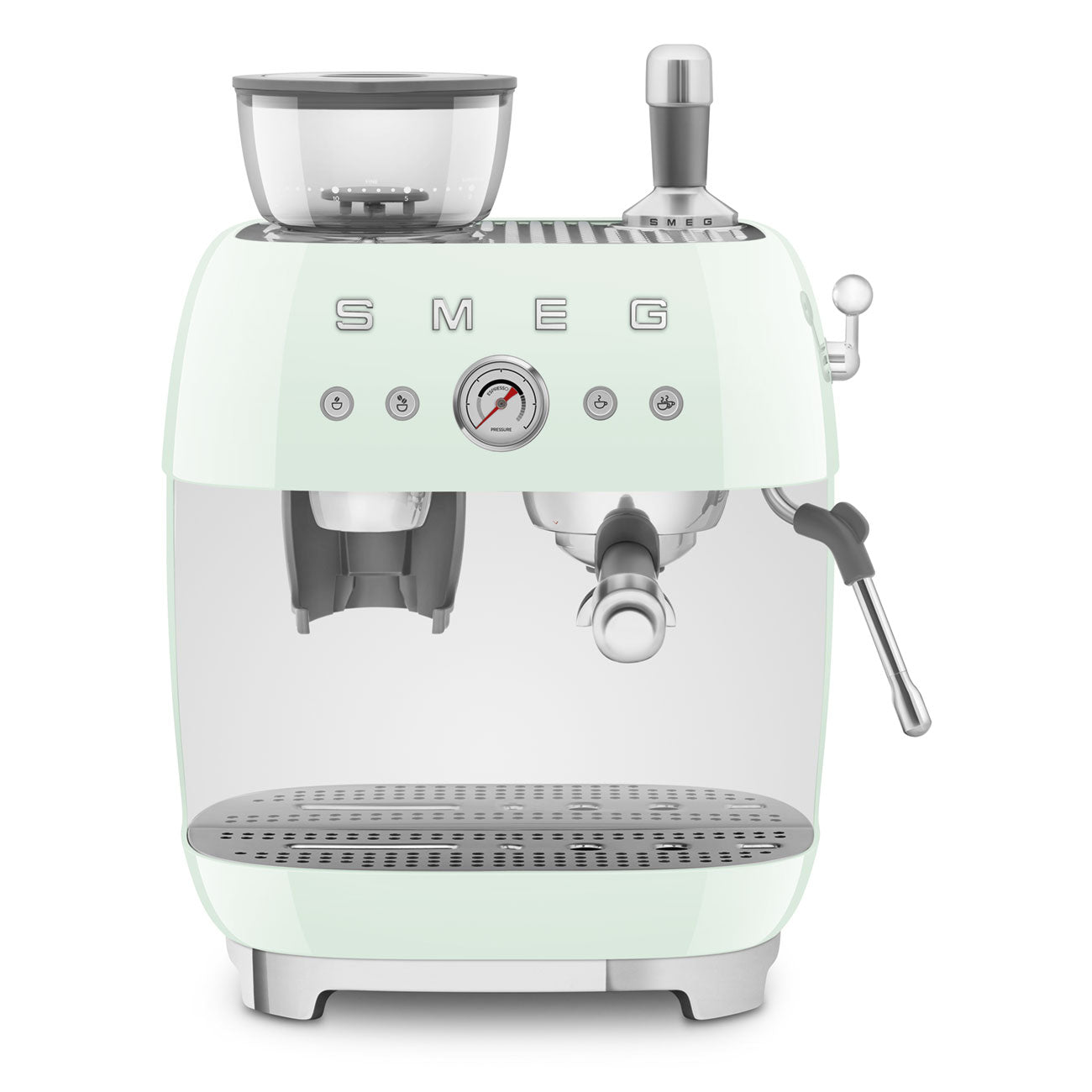 SMEG Manual Espresso Coffee Machine With Built-in Grinder