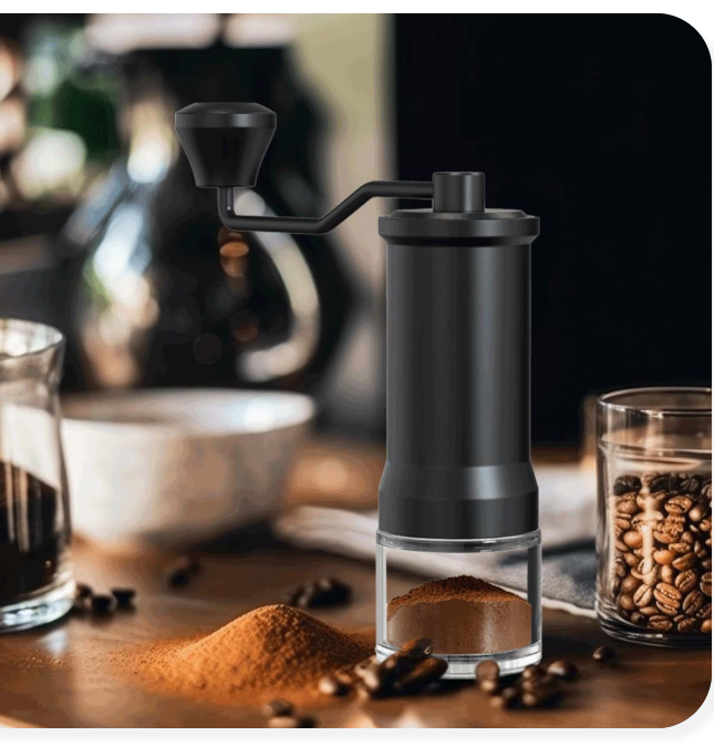 مطحنة قهوة مخروطية عالية الدقة من LePresso